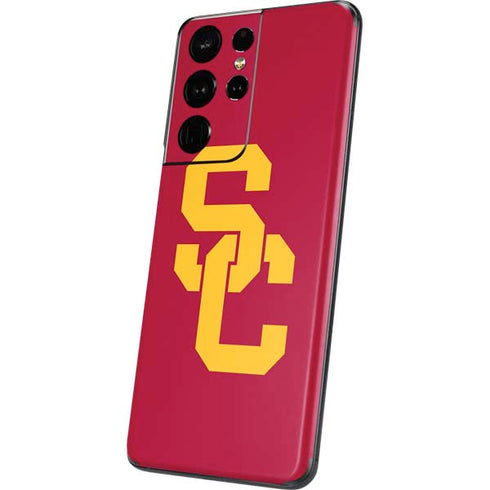 University of Southern California USC Red Logo Galaxy S21 Ultra 5G Skin